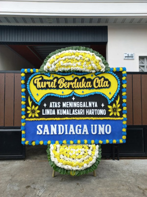 Papan Bunga Duka di Seponti