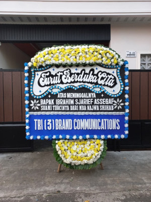 Papan Bunga Duka di Seponti